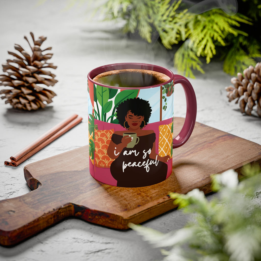 I Am So Peaceful" Ceramic Mug (11oz)