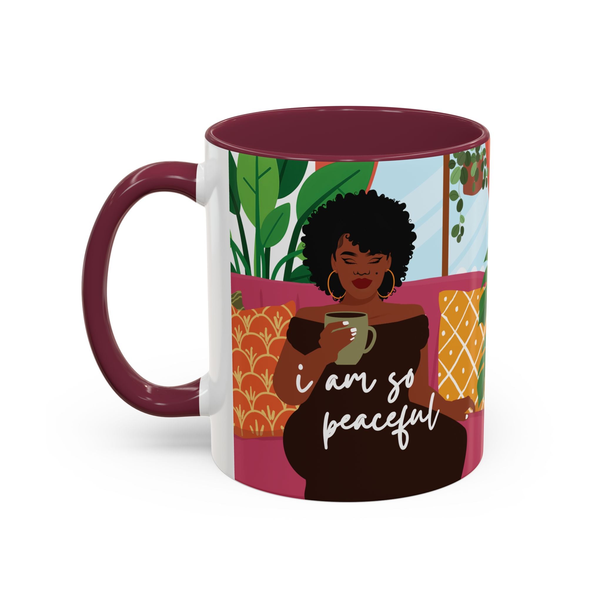 I Am So Peaceful" Ceramic Mug (11oz)