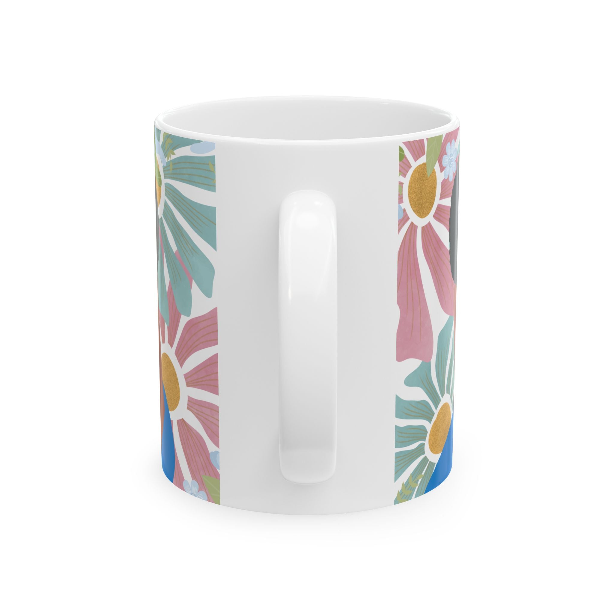 My Floral Afro – Empowering Boho Coffee Cup (11oz & 15oz)