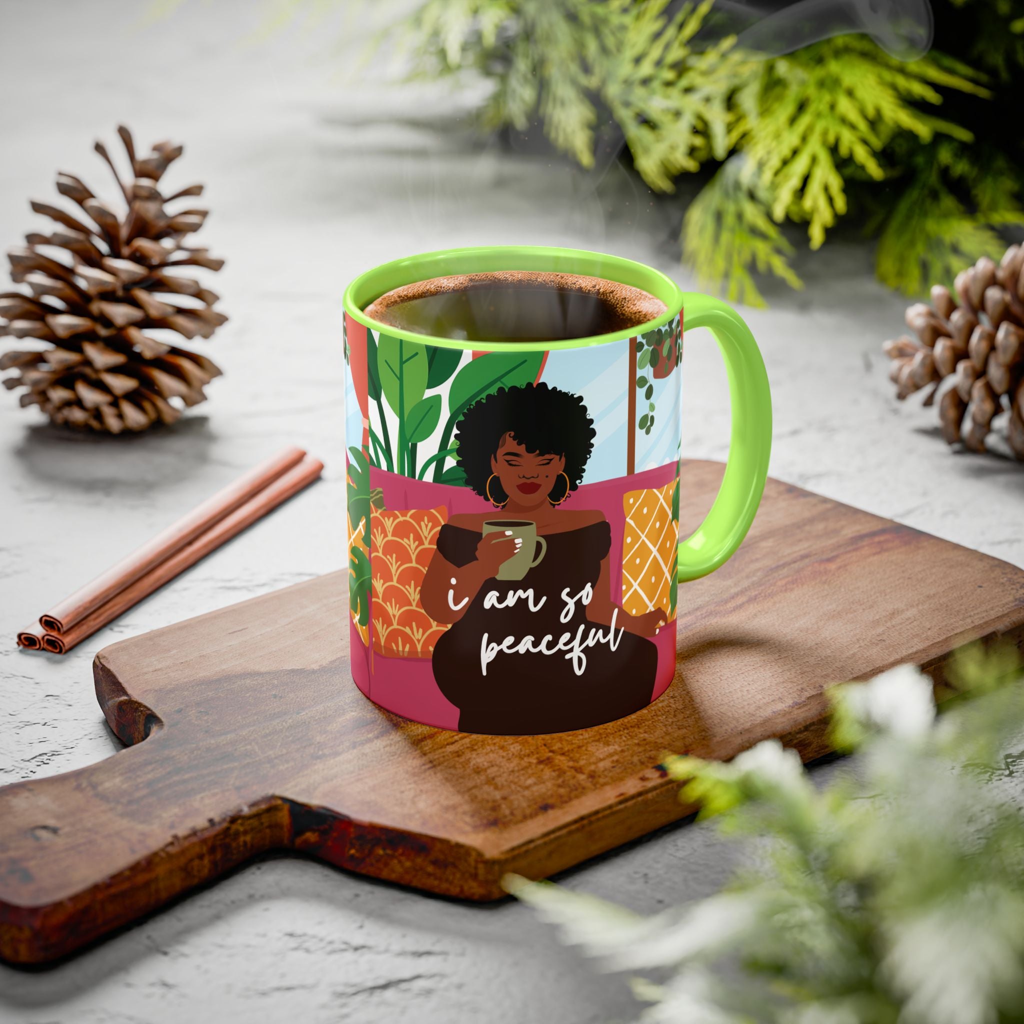 I Am So Peaceful" Ceramic Mug (11oz)
