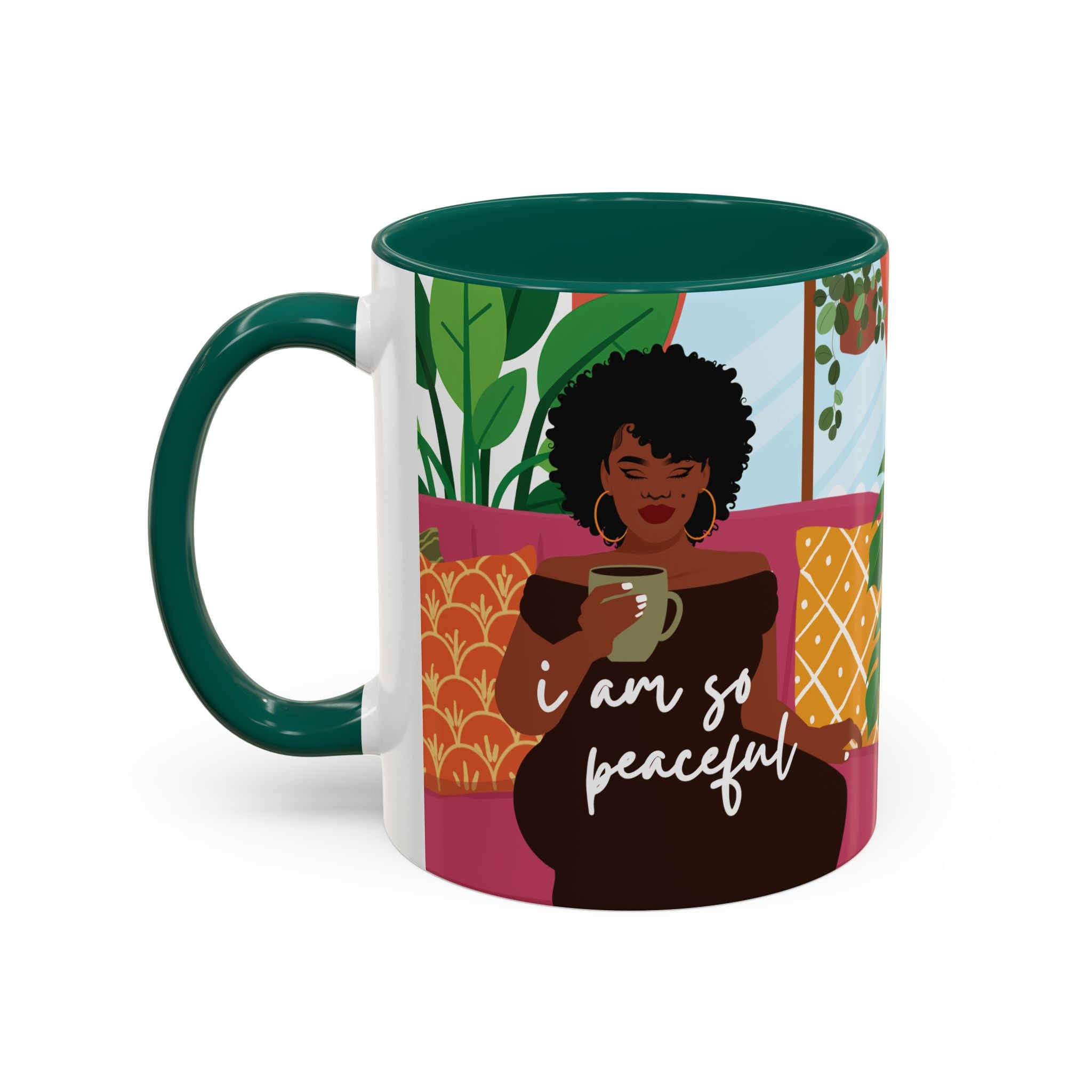 I Am So Peaceful" Ceramic Mug (11oz)