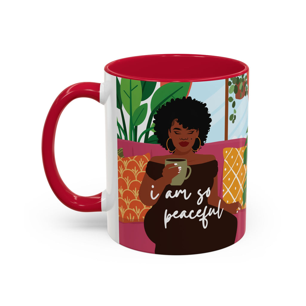 I Am So Peaceful" Ceramic Mug (11oz)