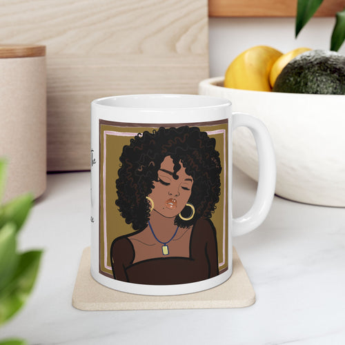 A Portrait of Rest — Ceramic Coffee Cup (11oz)