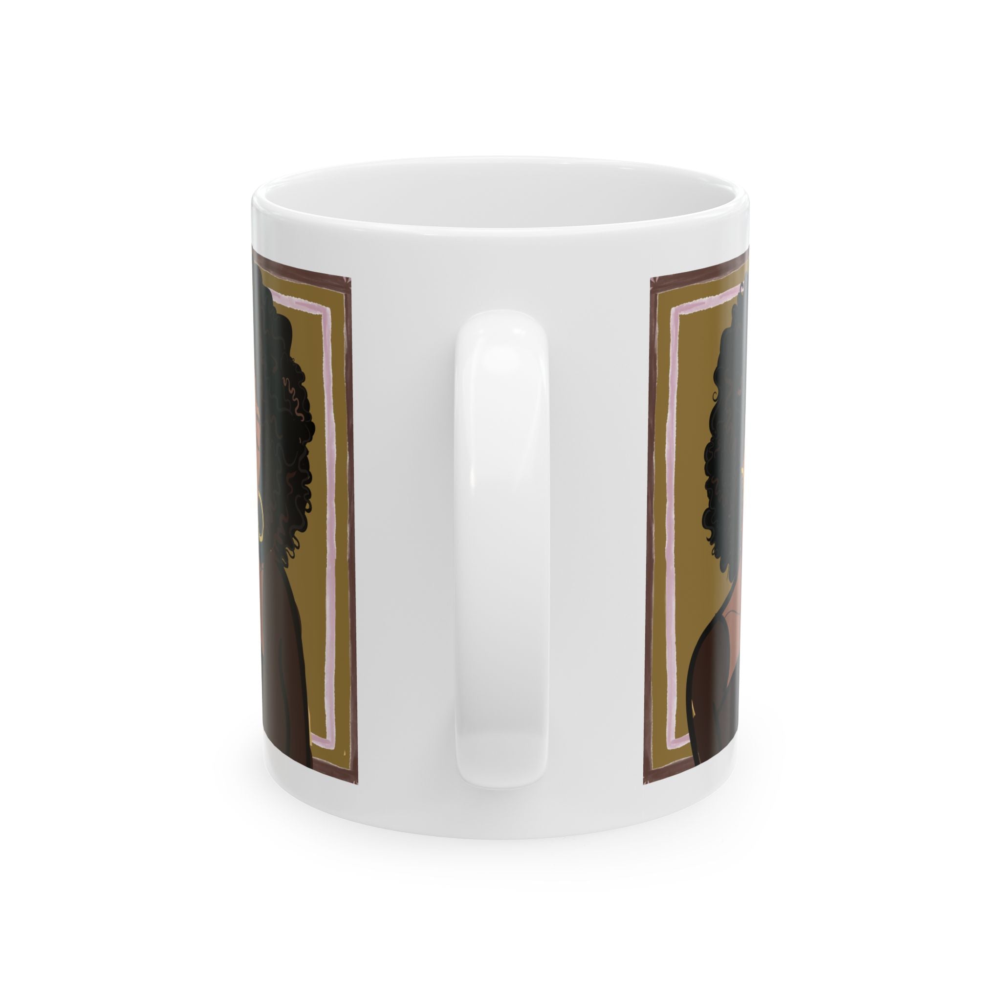 A Portrait of Rest — Ceramic Coffee Cup (11oz)
