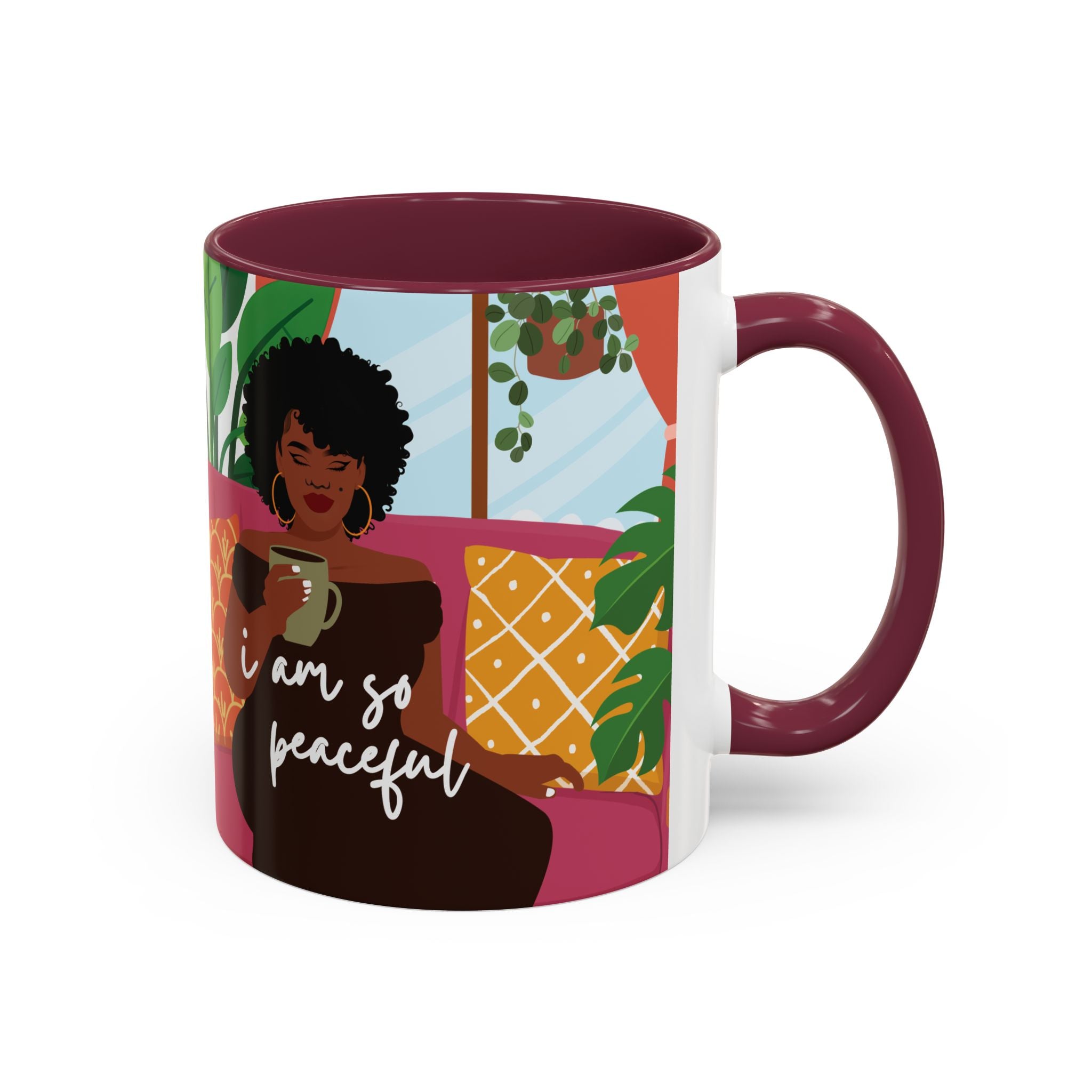 I Am So Peaceful" Ceramic Mug (11oz)