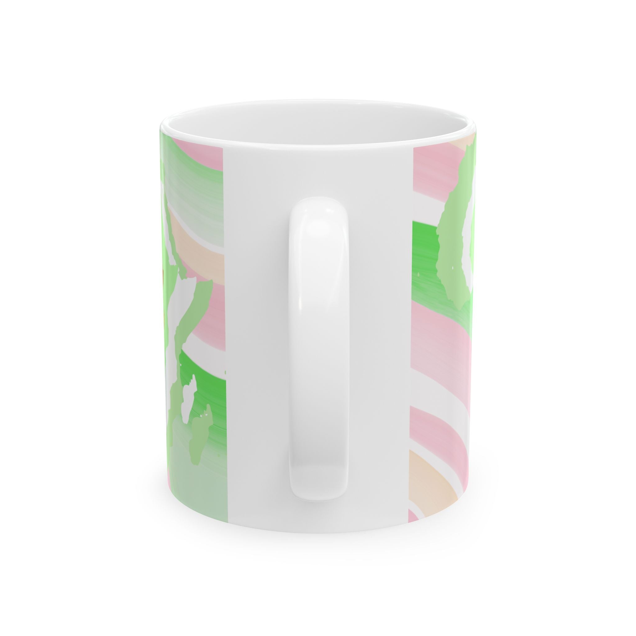 African Florals Ceramic Mug —11oz