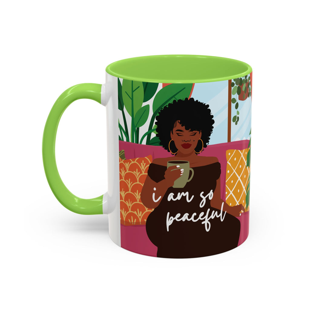 I Am So Peaceful" Ceramic Mug (11oz)