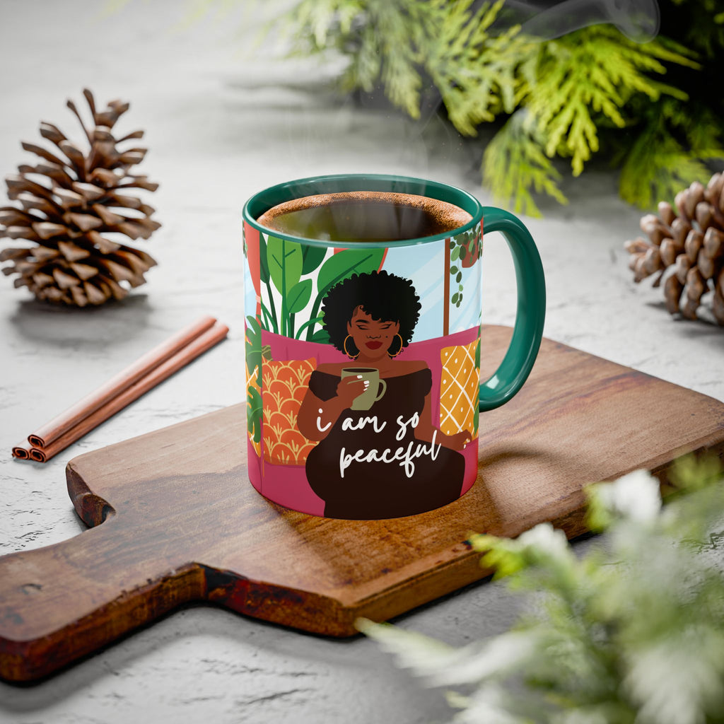 I Am So Peaceful" Ceramic Mug (11oz)