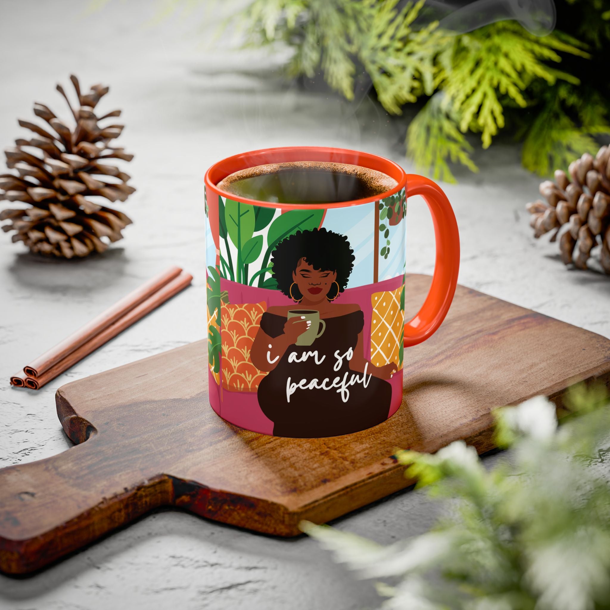 I Am So Peaceful" Ceramic Mug (11oz)