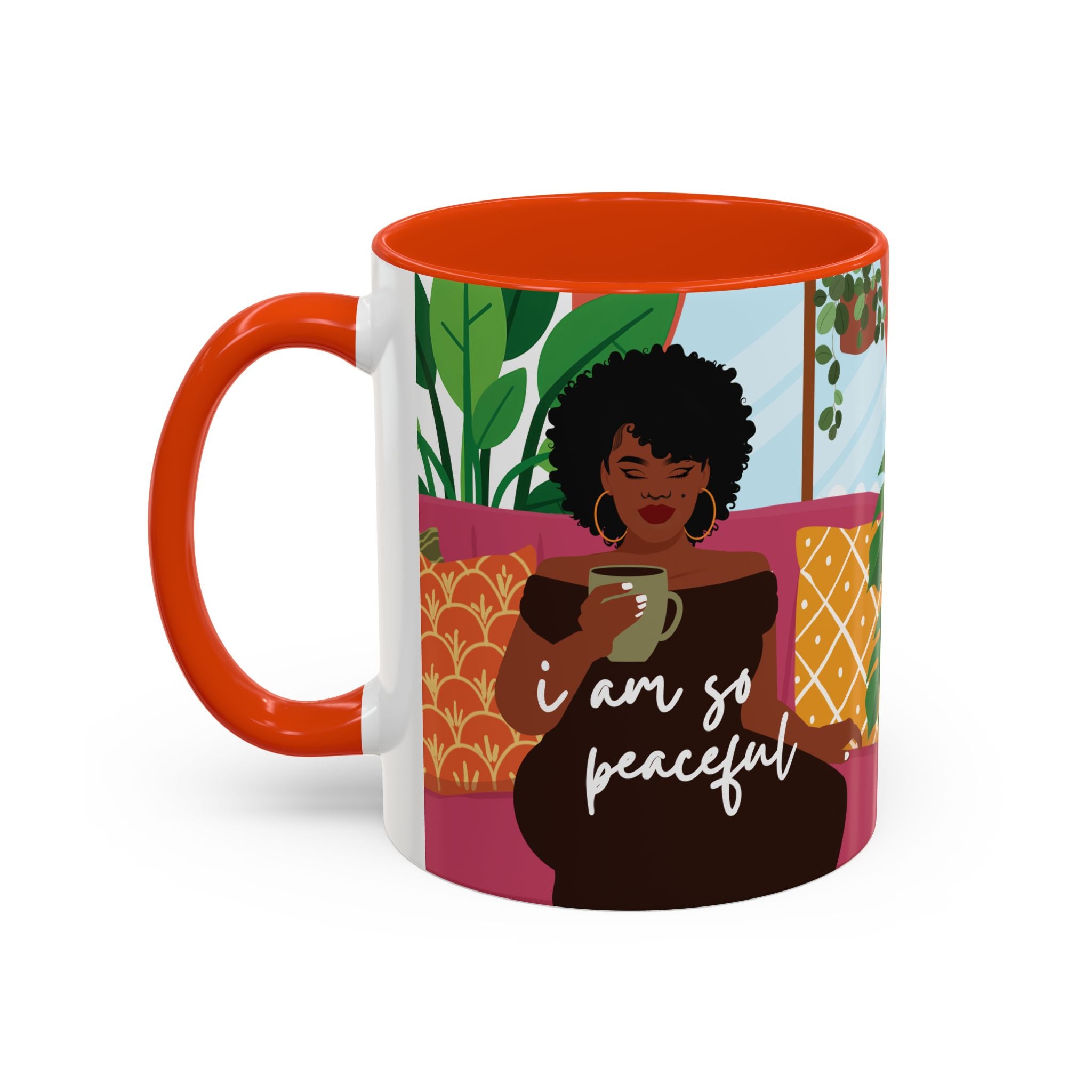 I Am So Peaceful" Ceramic Mug (11oz)
