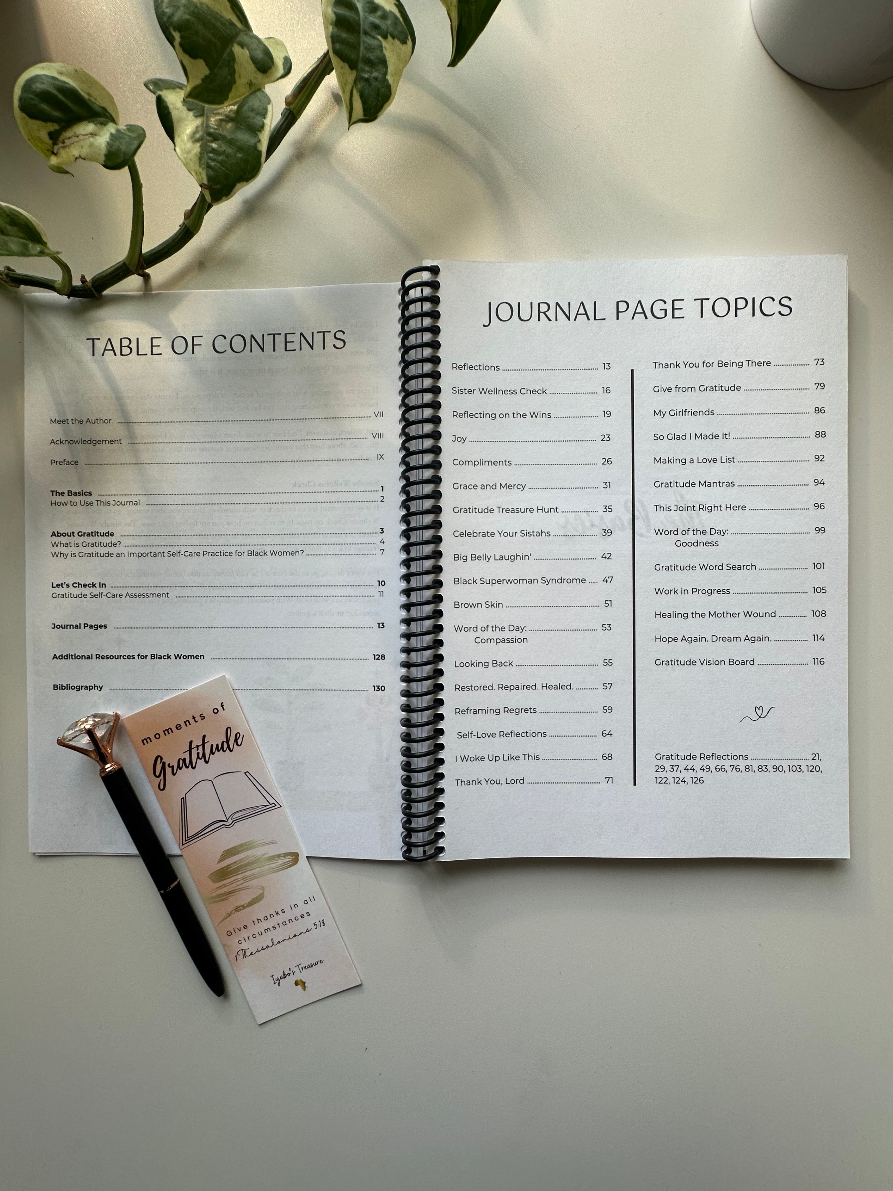 Moments of Gratitude for Black Women: A Faith Based Journal